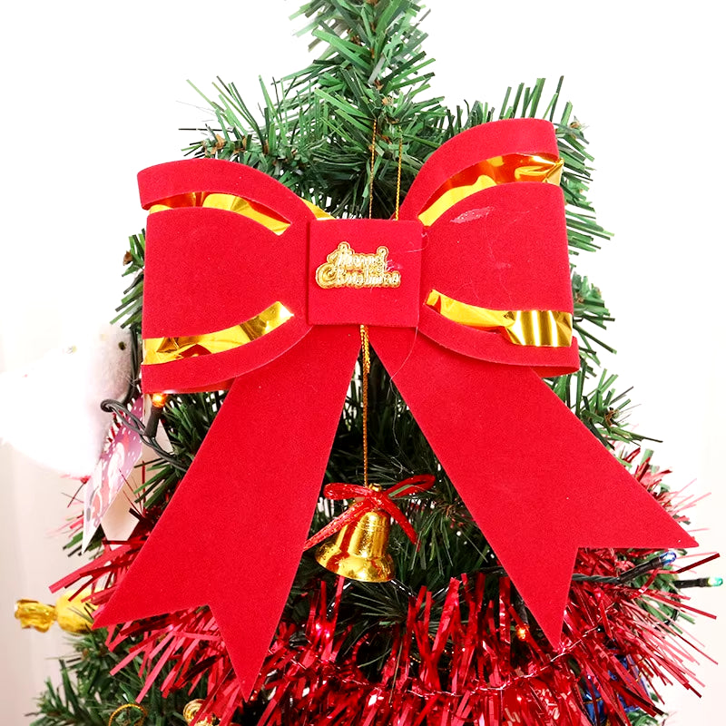 150CM 127Pcs/Set Artificial Christmas Tree Christmas Decoration Set Holiday Decor Light String Foldable 2025 Christmas Tree